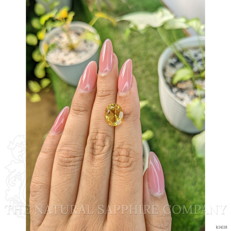 3.81 Ct. Citrine from Brazil