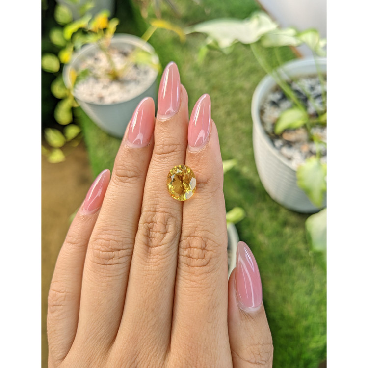 3.81 Ct. Citrine from Brazil