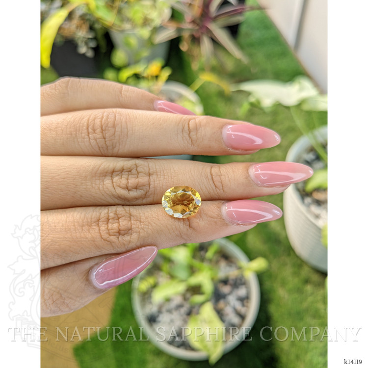 3.93 Ct. Citrine from Brazil
