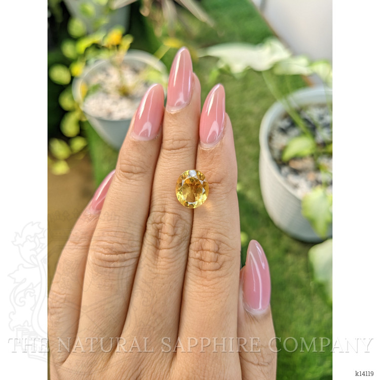 3.93 Ct. Citrine from Brazil