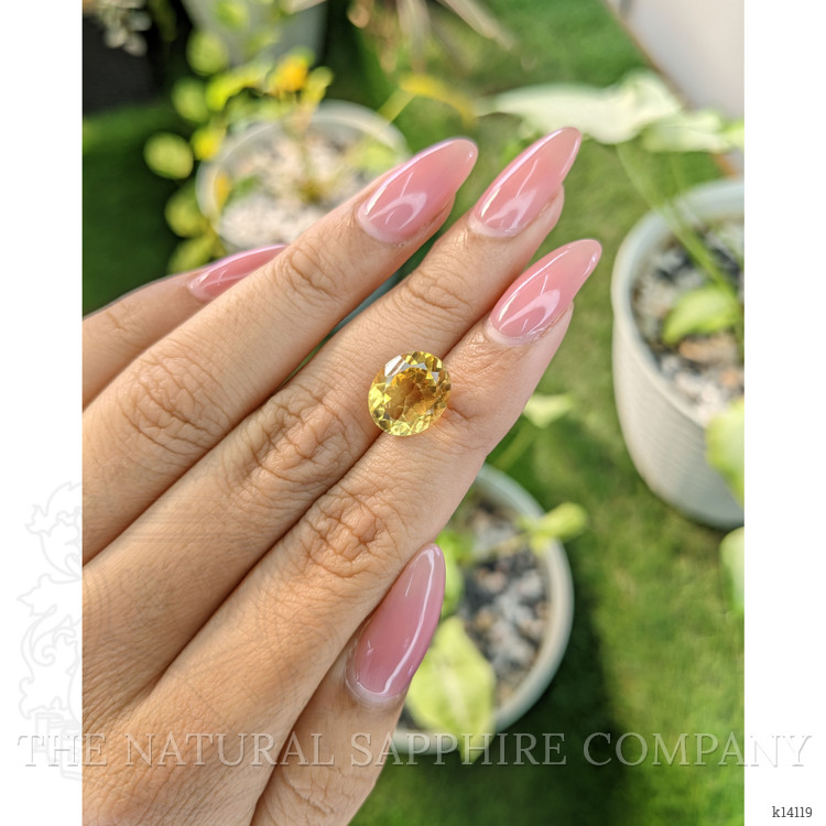 3.93 Ct. Citrine from Brazil