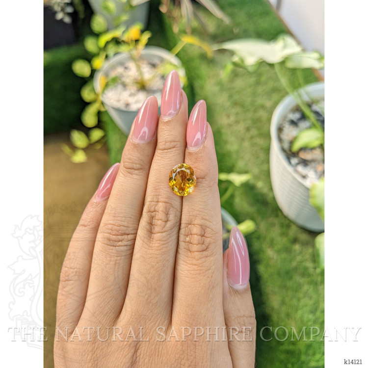 3.87 Ct. Citrine from Brazil