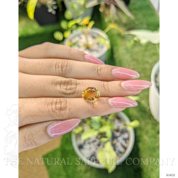 3.87 Ct. Citrine from Brazil