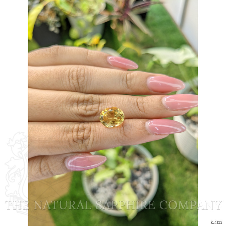 3.94 Ct. Citrine from Brazil