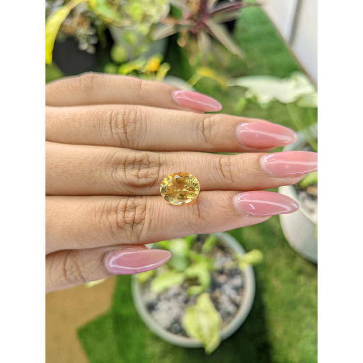 3.94 Ct. Citrine from Brazil