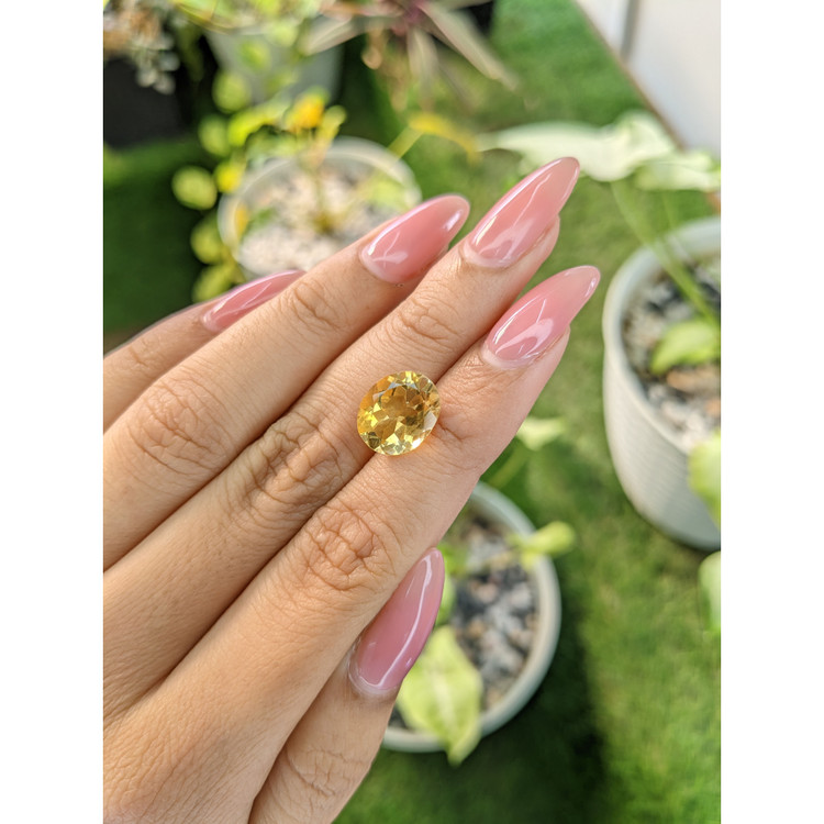 3.94 Ct. Citrine from Brazil