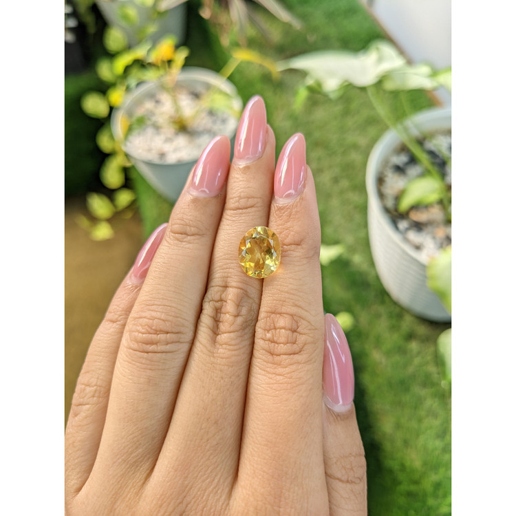3.94 Ct. Citrine from Brazil