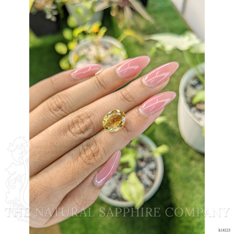 4.01 Ct. Citrine from Brazil