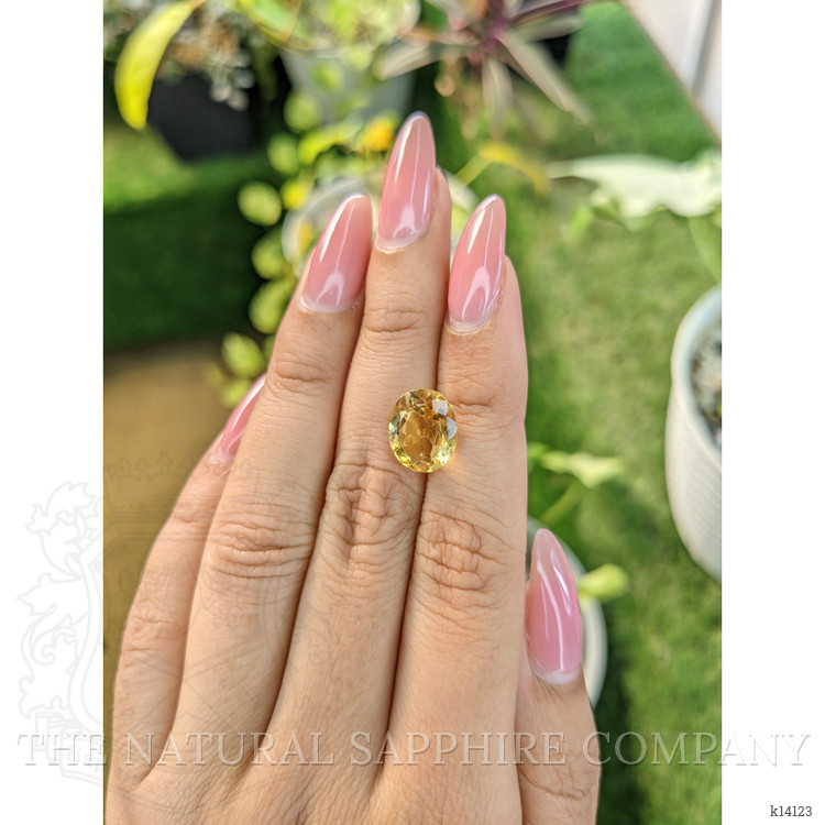 4.01 Ct. Citrine from Brazil