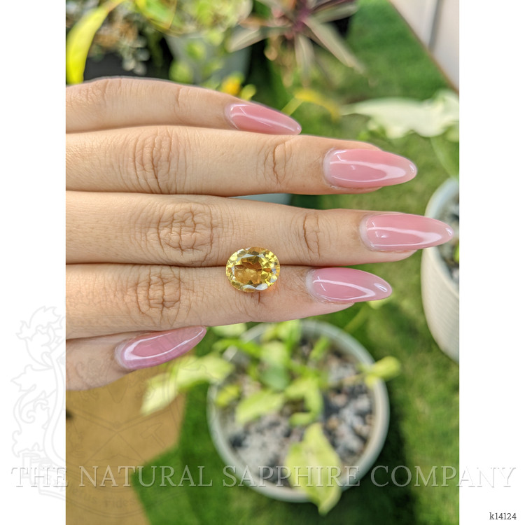 3.65 Ct. Citrine from Brazil