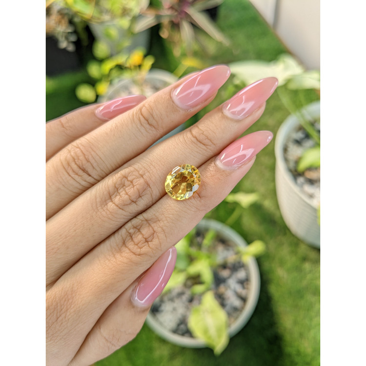 3.65 Ct. Citrine from Brazil