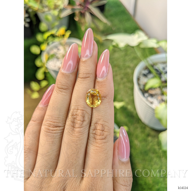 3.65 Ct. Citrine from Brazil