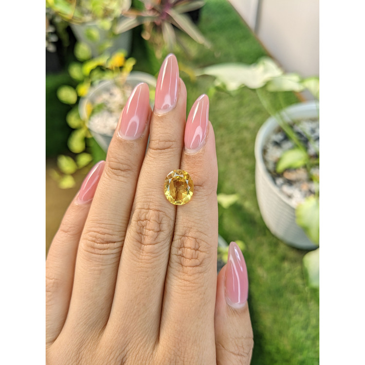 3.65 Ct. Citrine from Brazil