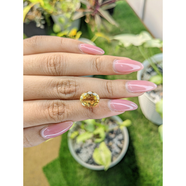 4.21 Ct. Citrine from Brazil