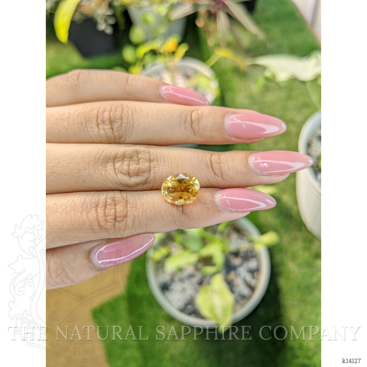 3.73 Ct. Citrine from Brazil