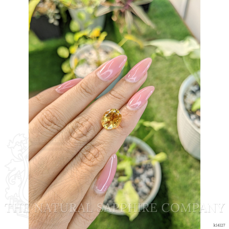 3.73 Ct. Citrine from Brazil