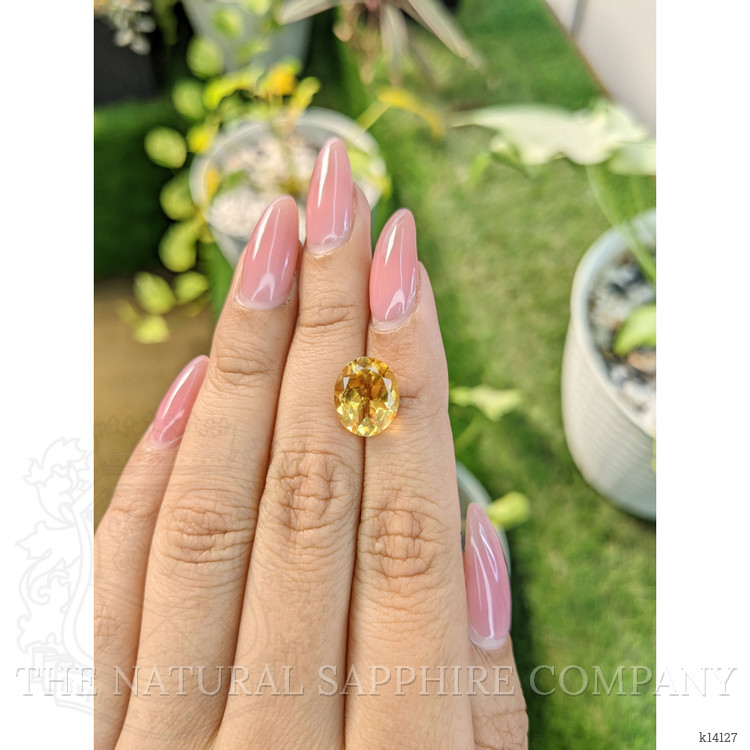 3.73 Ct. Citrine from Brazil