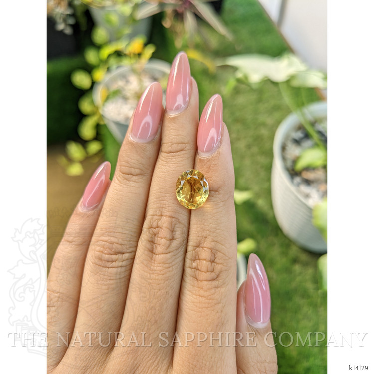 3.90 Ct. Citrine from Brazil