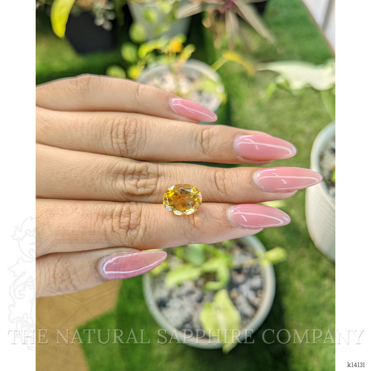 4.33 Ct. Citrine from Brazil