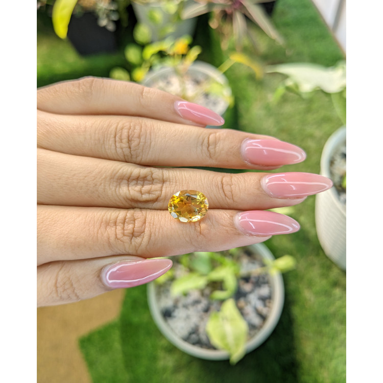 4.33 Ct. Citrine from Brazil