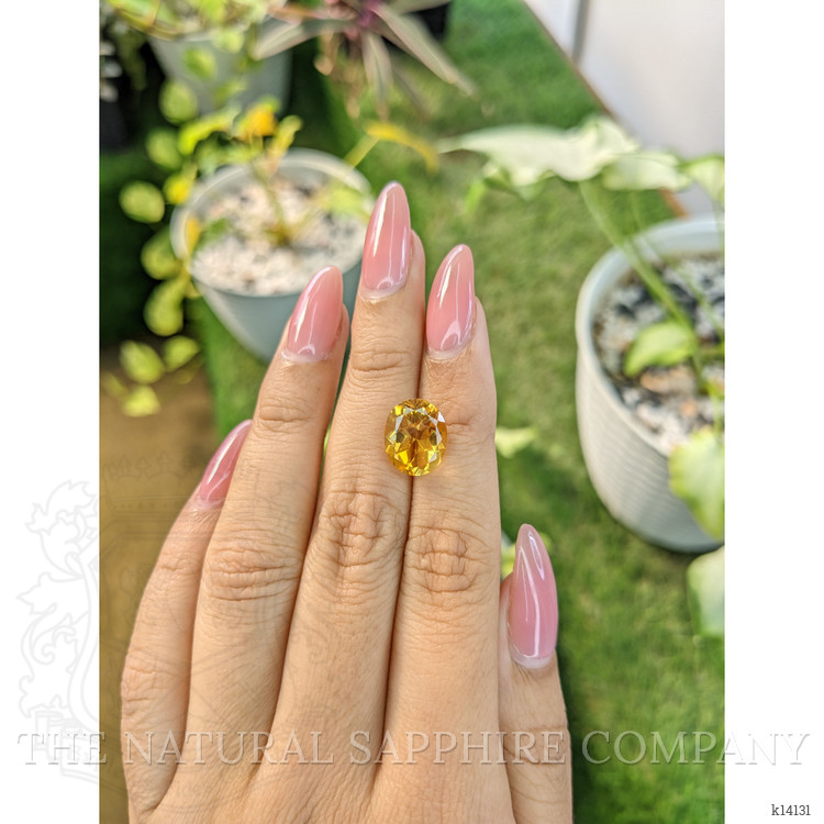 4.33 Ct. Citrine from Brazil