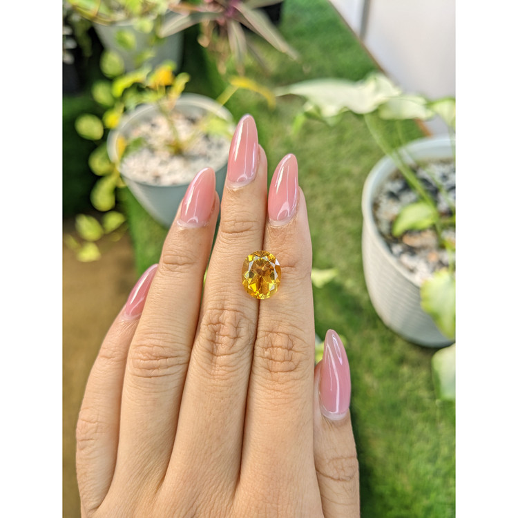 4.33 Ct. Citrine from Brazil