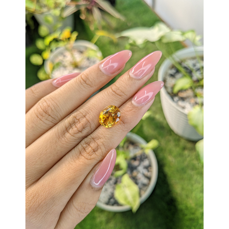 4.33 Ct. Citrine from Brazil