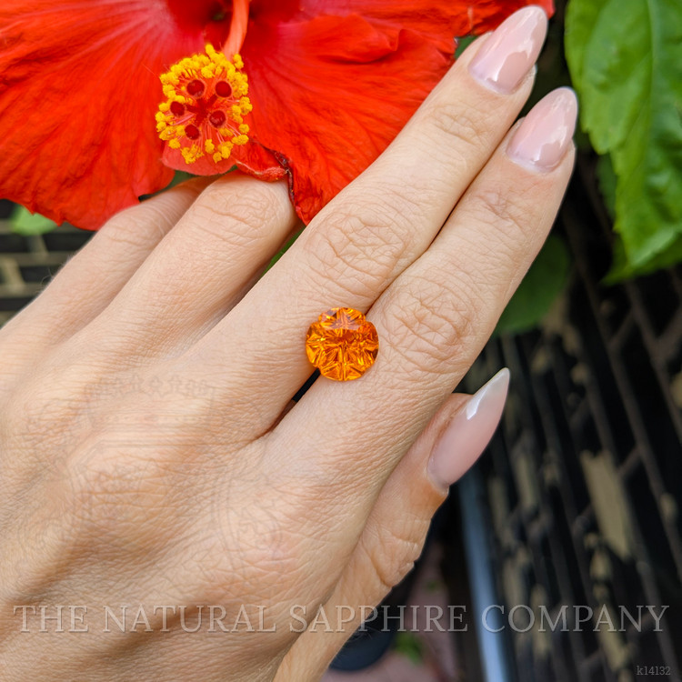 5.38 Ct. Spessartite Garnet from Ceylon (Sri Lanka)