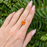 5.38 Ct. Spessartite Garnet from Ceylon (Sri Lanka) Life Style