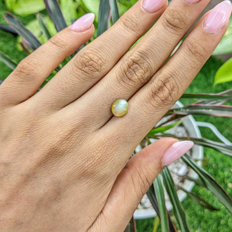 2.42 Ct. Cabochon Chrysoberyl from Madagascar