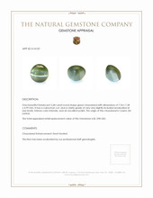 2.68 Ct. Chrysoberyl from Ceylon (Sri Lanka) Appraisal