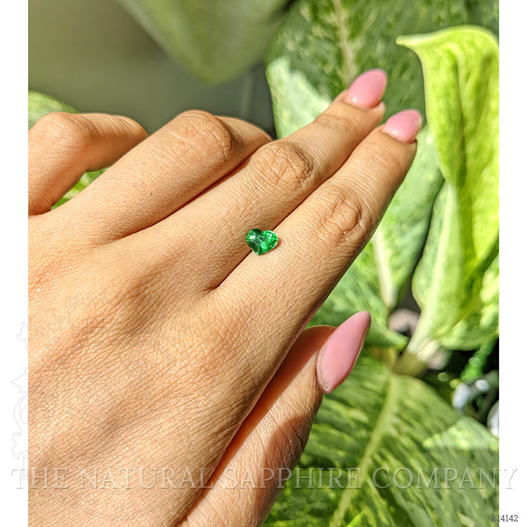 0.98 Ct. Tsavorite Garnet from Tanzania
