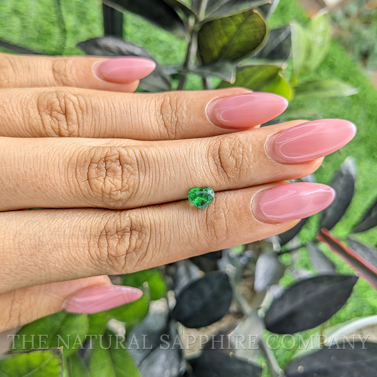 0.98 Ct. Tsavorite Garnet from Tanzania