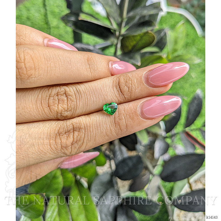 0.71 Ct. Tsavorite Garnet from Tanzania