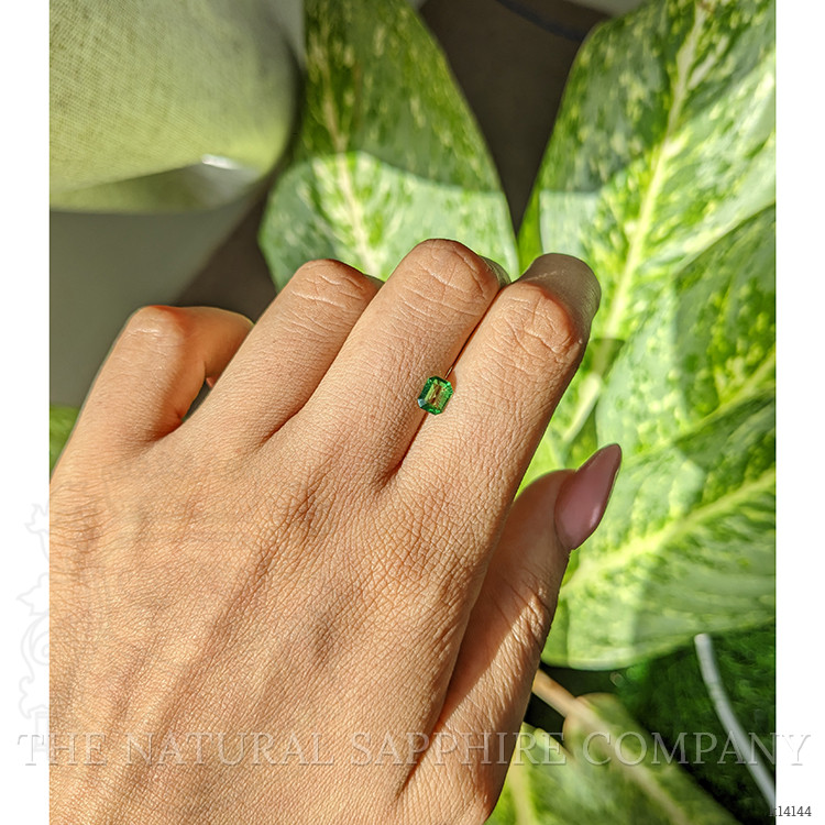 0.63 Ct. Tsavorite Garnet from Tanzania