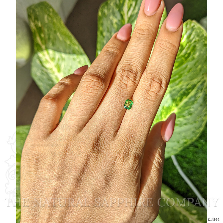 0.63 Ct. Tsavorite Garnet from Tanzania