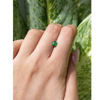 0.75 Ct. Tsavorite Garnet from Tanzania Life Style