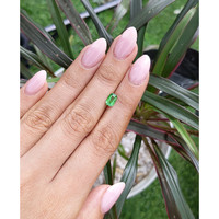 0.94 Ct. Tsavorite Garnet from Tanzania Life Style