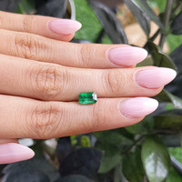 1.60 Ct. Tsavorite Garnet from Tanzania Life Style