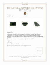 23.29 Ct. Tourmaline from Tanzania Appraisal