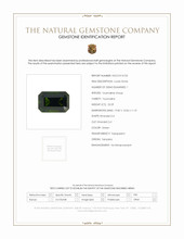 23.29 Ct. Tourmaline from Tanzania Scan Report