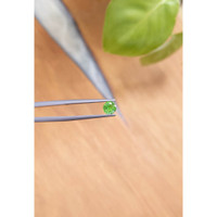 0.57 Ct. Demantoid Garnet from Madagascar Life Style