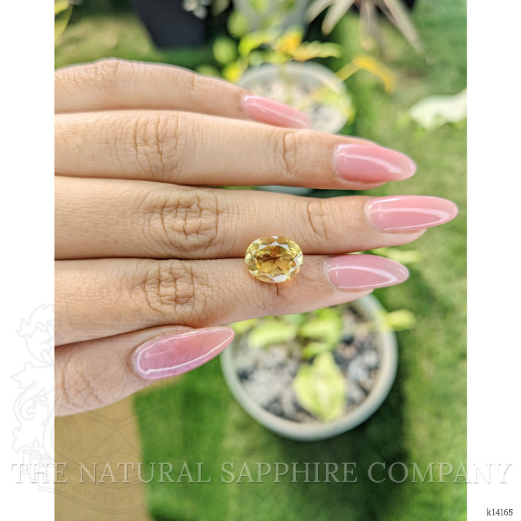 4.14 Ct. Citrine from Brazil
