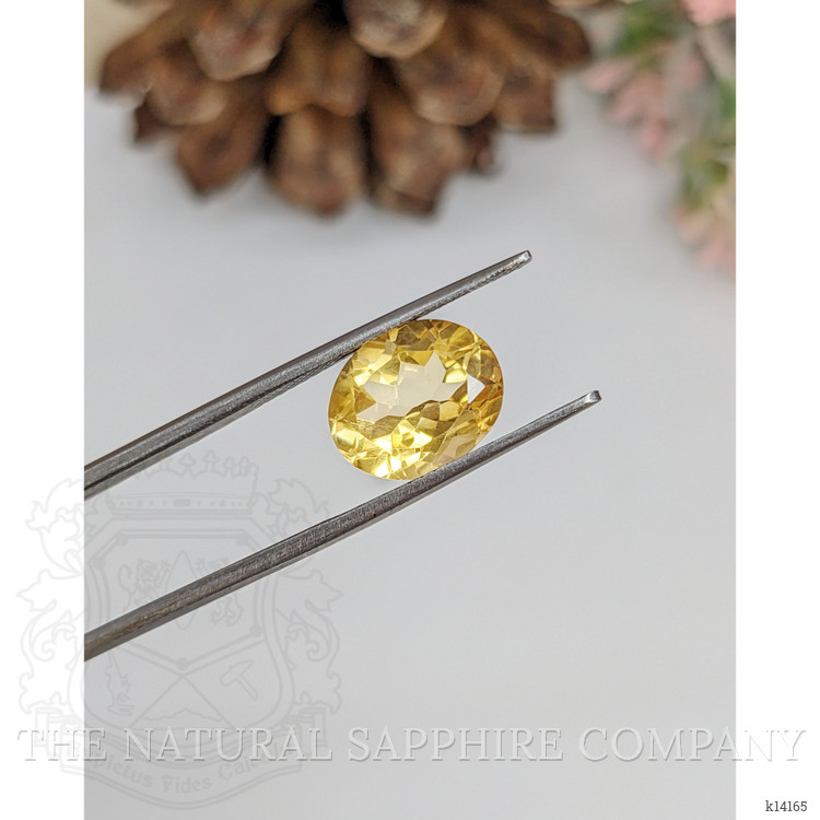4.14 Ct. Citrine from Brazil