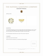 3.24 Ct. Citrine from Brazil Appraisal