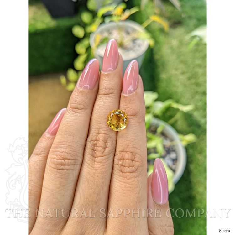 3.14 Ct. Citrine from Brazil