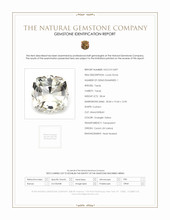 38.64 Ct. Orangish Yellow Topaz from Ceylon (Sri Lanka) Scan Report