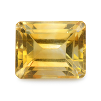 3.89 Ct.Tw. Emerald Cut Citrine