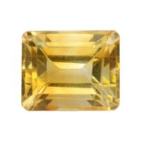 3.89 Ct.Tw. Emerald Cut Citrine