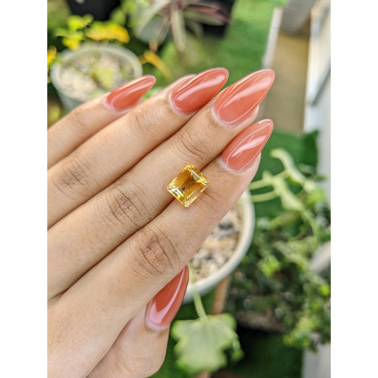 3.89 Ct. Citrine from Brazil